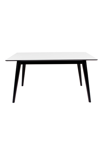 House Nordic - Copenhagen Hosszabbítható Étkezőasztal, 150/230 cm, fekete lábakkal