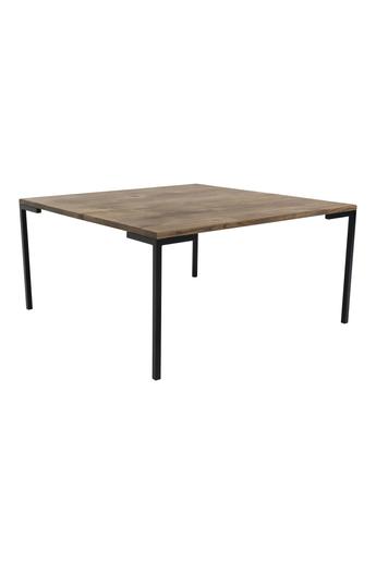 House Nordic - Lugano Dohányzóasztal, sötét tölgy, 90*90 cm