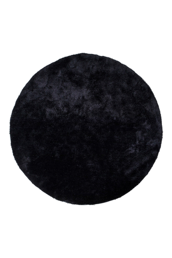 House Nordic - Florida Kerek Szőnyeg, Fekete, Ø120 cm