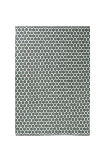 Narbonne újrahasznosított kültéri szőnyeg, zöld színben, 3981290